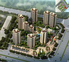 南益匯景豪庭效果圖